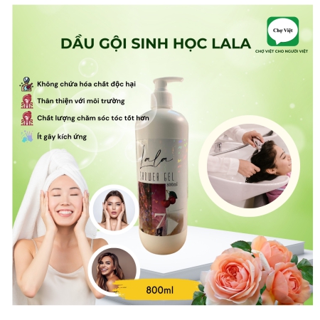 DẦU GỘI LA LA 800ML(12Sp/Thùng)