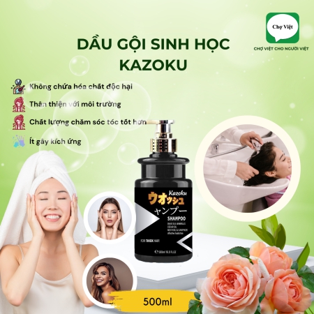Dầu Gội Sinh Học KAZOKU - 500ml