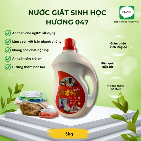 Nước Giặt Sinh Học 5kg Hương Sakura