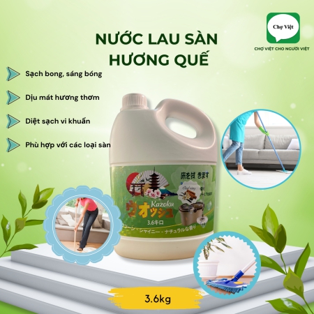 Nước Lau Sàn Hương Quế - 3.6kg