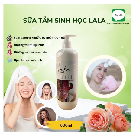 SỮA TẮM LA LA 800ML(12Sp/Thùng)